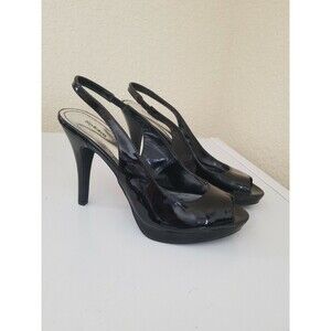Women’s STYLE & CO. Peep Toe Pumps Shoes size 9 Faith F0115
